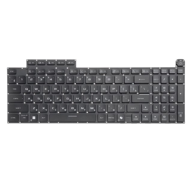 Клавиатура для ноутбука Asus ROG Strix G18 G815LW с RGB подсветкой (PER KEY)