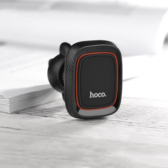 Автомобильный держатель Hoco CA23 (воздуховод, магнит) черный