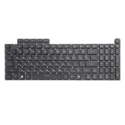 Клавиатура для ноутбука Asus ROG Strix G18 G815LW с RGB подсветкой (PER KEY)