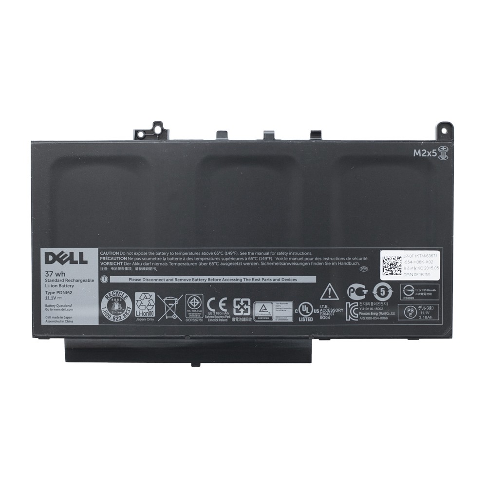 Аккумулятор для Dell Latitude E7270 - 37Wh