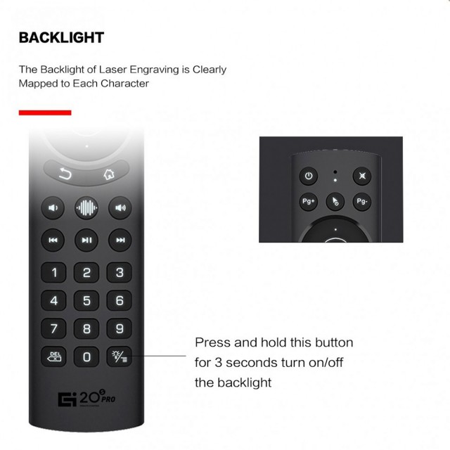 Пульт Air Mouse G20S Pro для Android TV с гироскопом и голосовым управлением