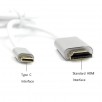 Кабель USB Type-C - HDMI 1.8 м - белый
