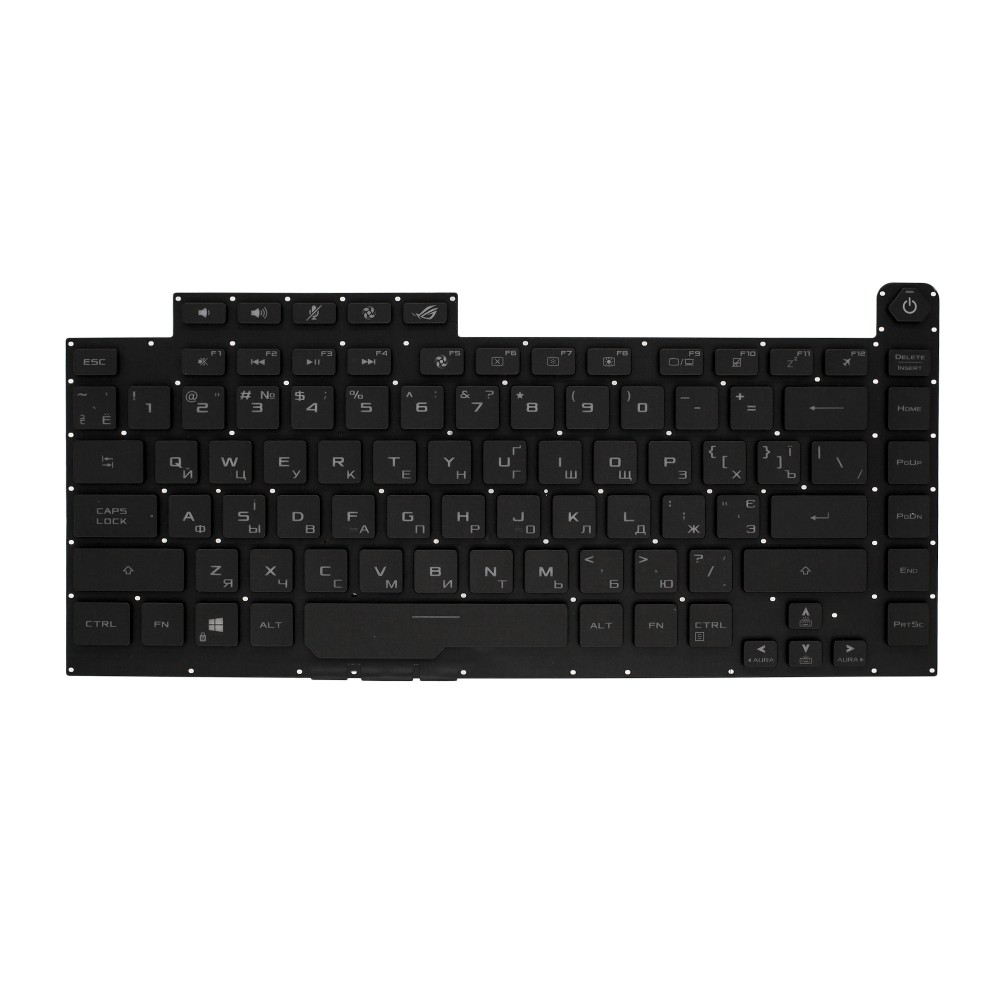 Клавиатура для Asus ROG Strix G531GW с RGB подсветкой (PER KEY)