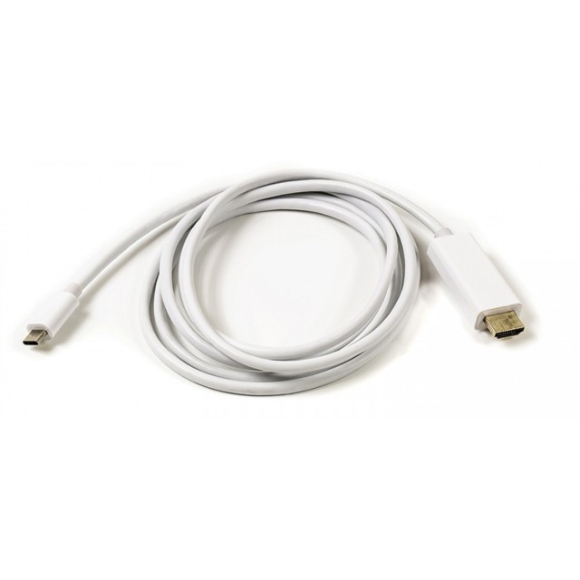 Кабель USB Type-C - HDMI 1.8 м - белый