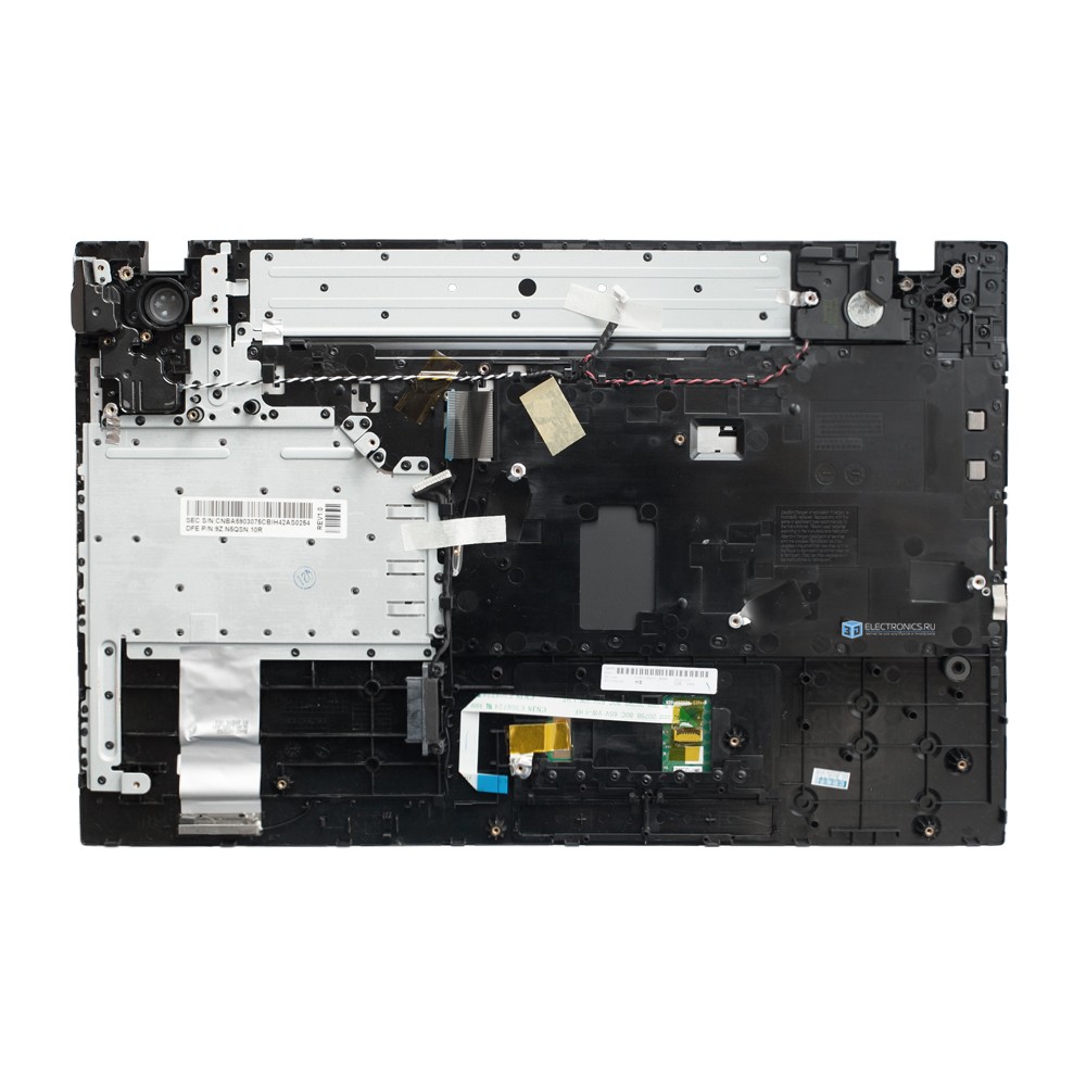 Топ-панель с клавиатурой для Samsung NP305V5A черная