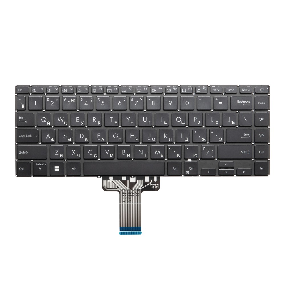 Клавиатура для Asus VivoBook S433FL с подсветкой