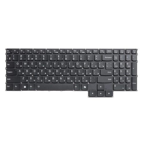 Клавиатура для Lenovo LOQ 15APH8 черная с RGB подсветкой (Copilot key)
