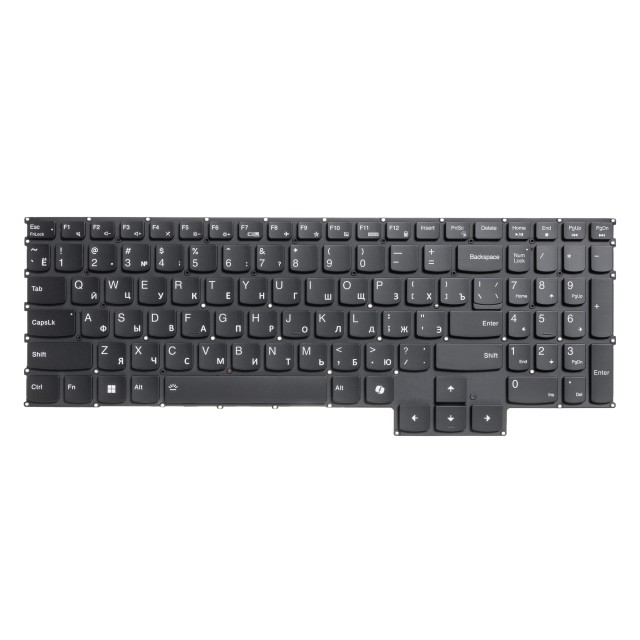 Клавиатура для Lenovo LOQ 15APH8 черная с RGB подсветкой (Copilot key)