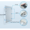 Адаптер Lightning - USB x 3 + SD + TF + PD для iPhone и iPad (Lightning to USB 3 Camera Reader HUB)
