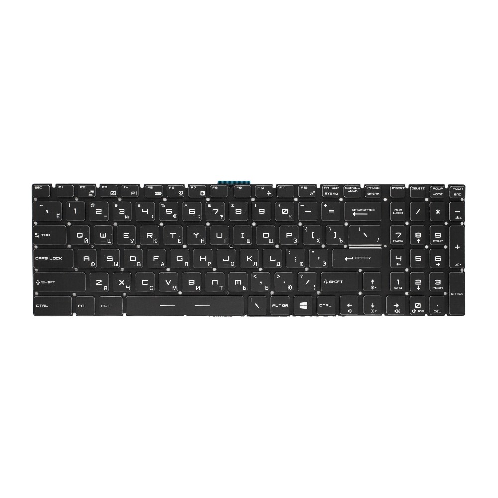 Клавиатура для MSI GP65 Leopard 10SFK - подсветка Per-Key RGB