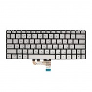 Клавиатура для Asus ZenBook UX333FA с подсветкой - silver