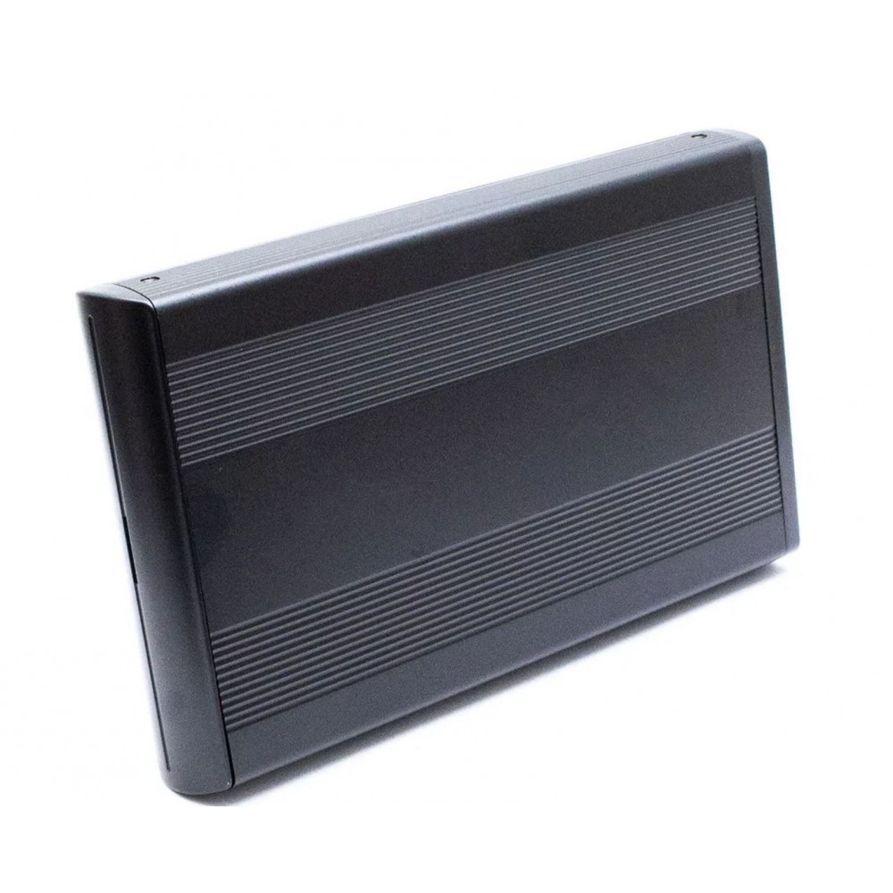 Внешний корпус - бокс SATA - USB3.0 для жесткого диска SSD/HDD 3.5”, алюминий, серебро