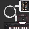 Кабель Lightning-USB Type-B (1m)