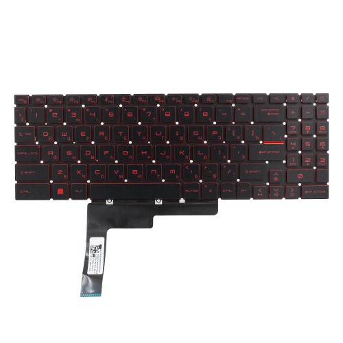 Клавиатура для MSI Katana GF66 12UCO с подсветкой