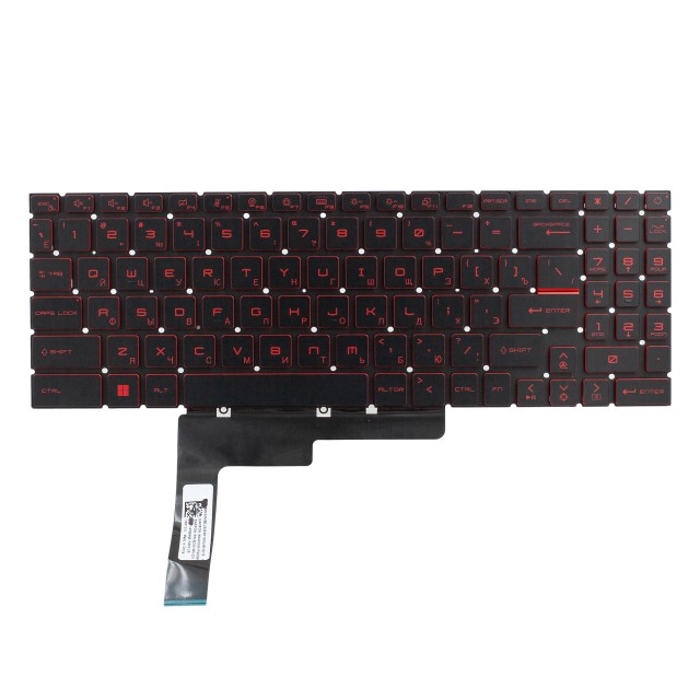 Клавиатура для MSI Katana GF66 12UCO с подсветкой