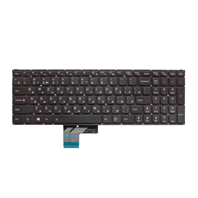 Клавиатура для Lenovo Ideapad Y50-70 с подсветкой