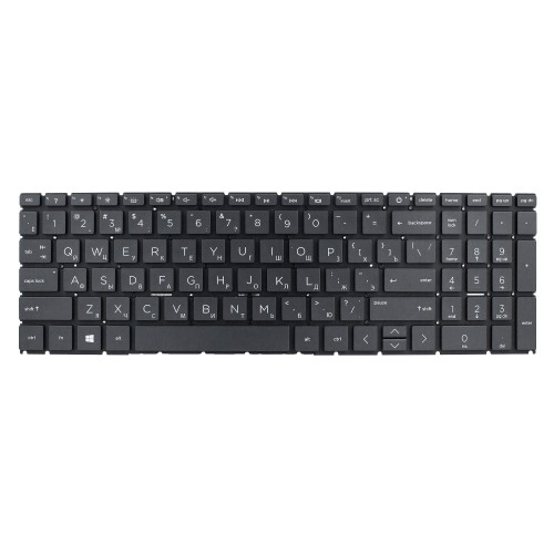 Клавиатура для HP Pavilion 15-EH1000 черная с подсветкой