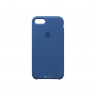 Чехол для iPhone 7 / iPhone 8 / iPhone SE (2020) силиконовый (тёмно-синий)