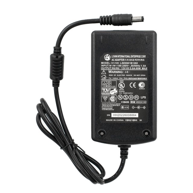 Блок питания универсальный 12V 5A 5.5x2.5 (60W)
