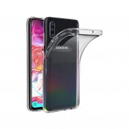 Чехол для Samsung Galaxy A70 SM-A705F силиконовый (прозрачный)