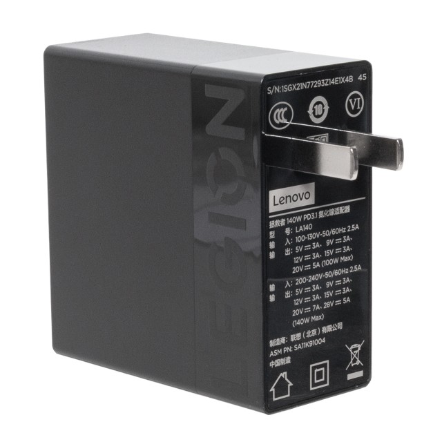 Блок питания Lenovo Legion 140W - PD3.1 USB Type-C (GaN)