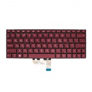 Клавиатура для Asus ZenBook UX333FA с подсветкой - wine