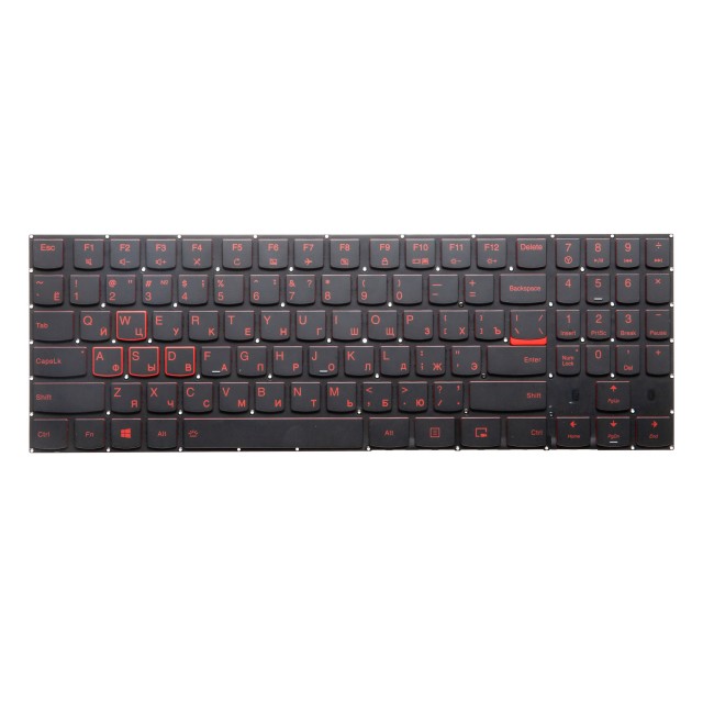 Клавиатура для Lenovo Legion Y520 красная подсветка - ORG