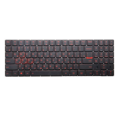 Клавиатура для Lenovo Legion Y520 красная подсветка - ORG
