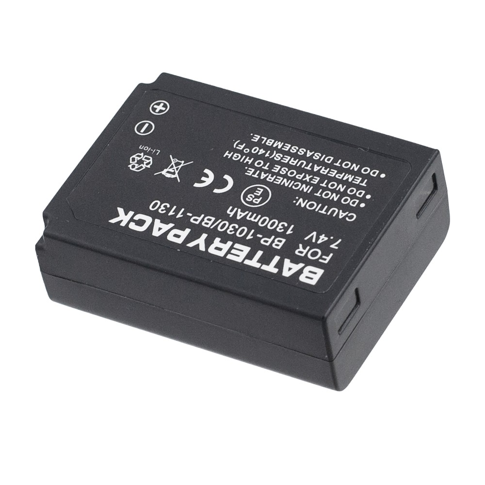 Аккумулятор BP1130 для Samsung NX1000 | NX300 | NX2000 | NX1100 | NX500 | NX200 | NX210 - 1300mah