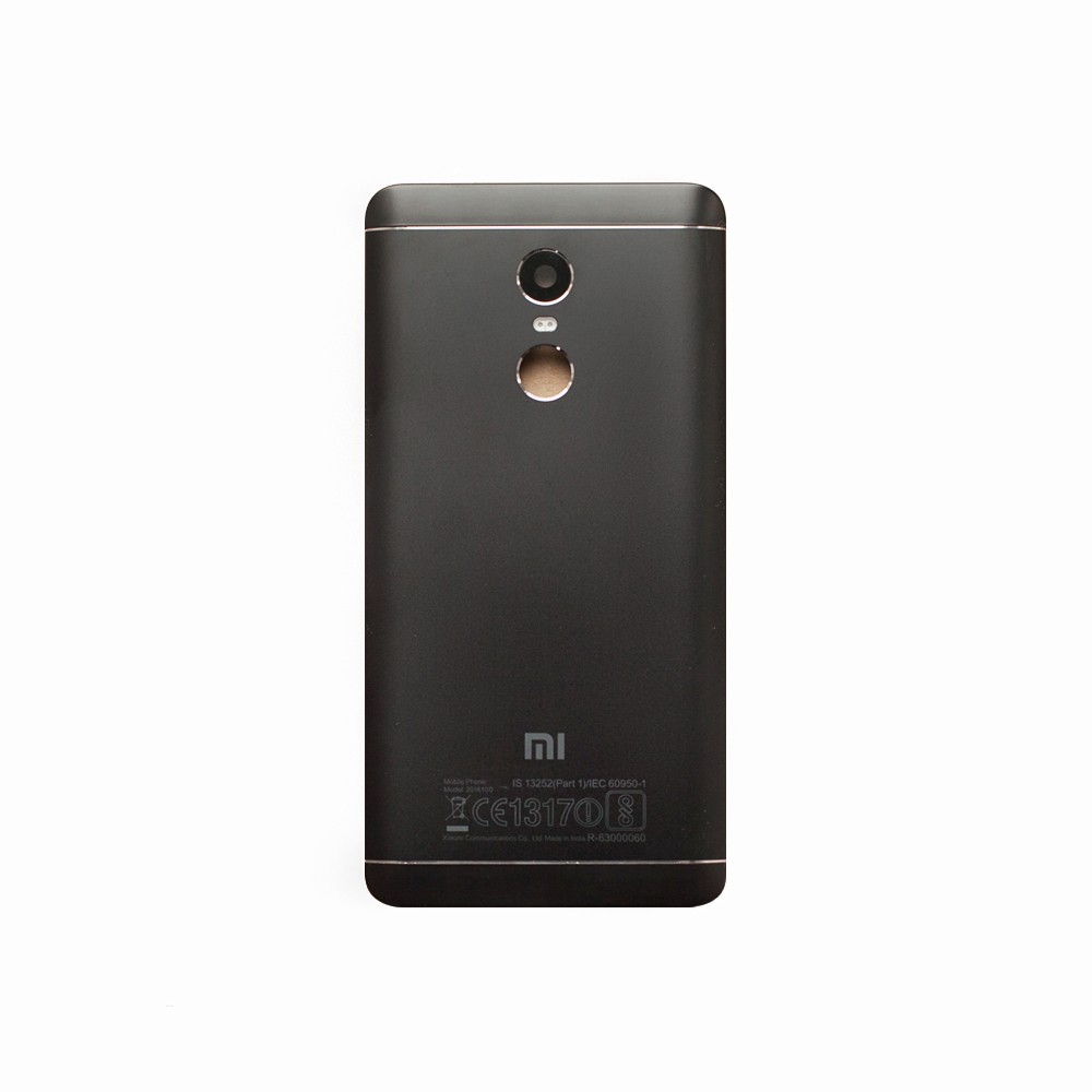 Задняя крышка для Xiaomi Redmi Note 4X (3GB/32GB) - черная