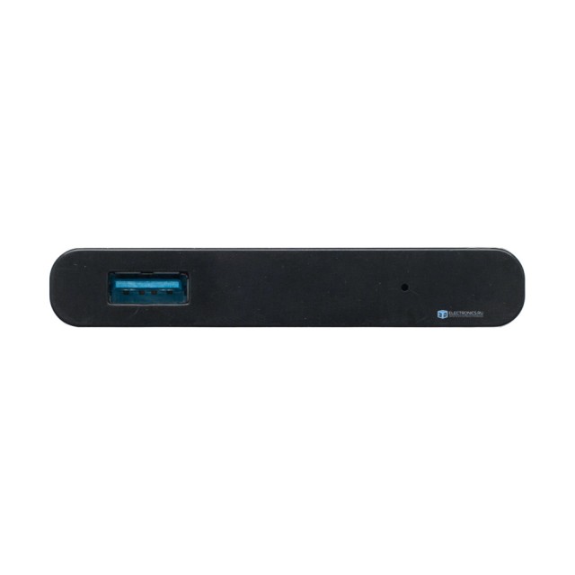 Бокс для жесткого диска 2.5" - USB 3.0 алюминиевый (серебро)