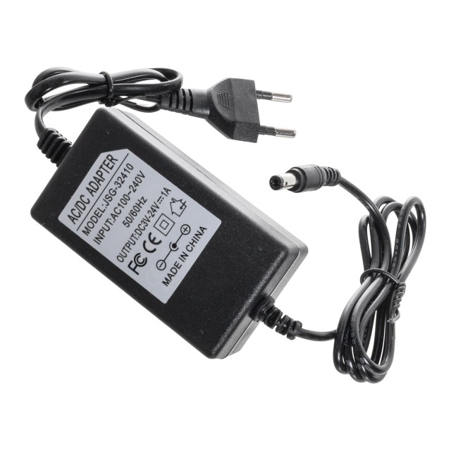 Регулируемый блок питания 3-24V 1A 5.5x2.5 (24W)