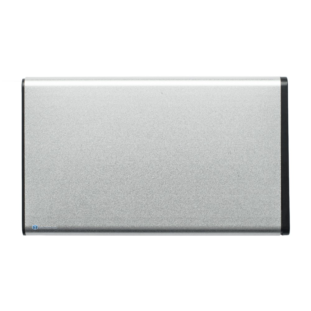 Бокс для жесткого диска 2.5" - USB 3.0 алюминиевый (серебро)