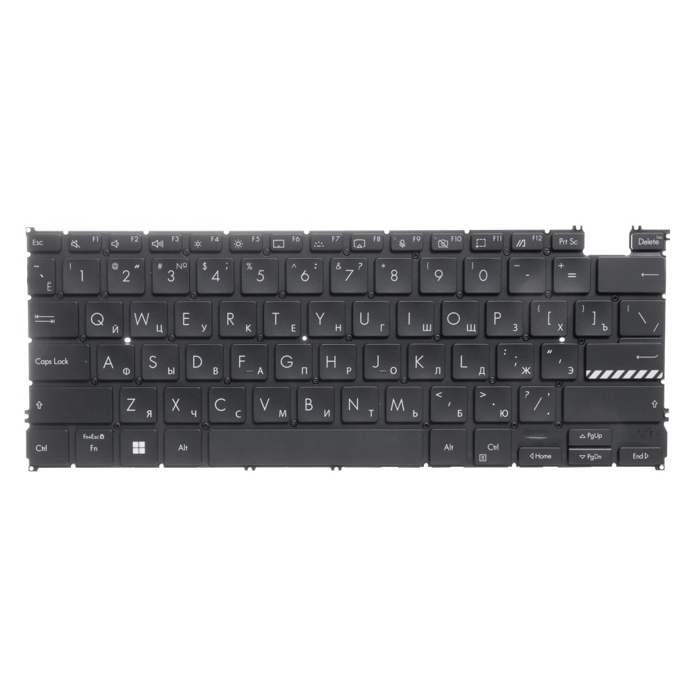 Клавиатура для ноутбука Asus Zenbook 14 OLED UX3402ZA с подсветкой