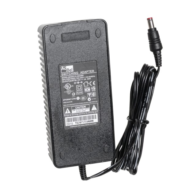 Блок питания универсальный 12V 5A 5.5x2.5 (60W)