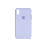 Чехол для iPhone XR силиконовый (васильковый)