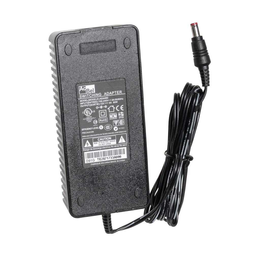 Блок питания универсальный 12V 5A 5.5x2.5 (60W)