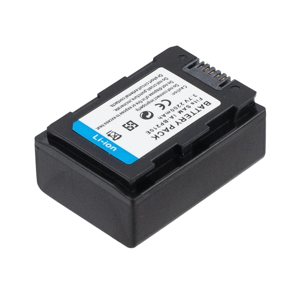 Аккумулятор IA-BP210E для Samsung HMX-H200 | HMX-H300 | HMX-H200BP | SMX-F40 | HMX-S15BP - 2200mah