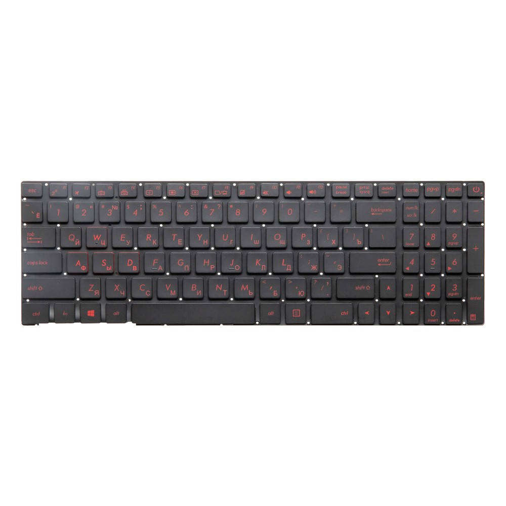 Клавиатура для ноутбука Asus ROG GL552 с подсветкой