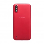 Задняя крышка для Samsung Galaxy A01 SM-A015F - красная
