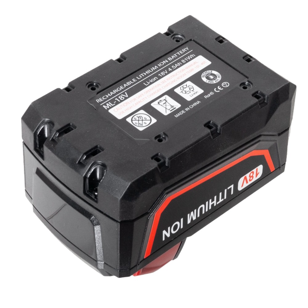 Аккумулятор для Milwaukee M18 B5 | M18 BDD-0 | M18 GG-201C | M18 B2 | HD18 HIW-402С | M18 BDD-202C - 4500mah