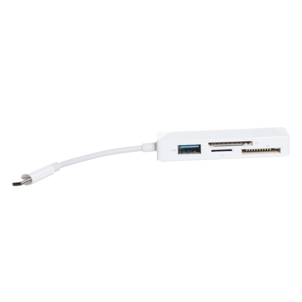 Адаптер Type-C - USB + MS + SD + TF для iPhone и iPad (Type-C to USB Adapter)