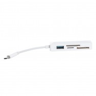 Адаптер Type-C - USB + MS + SD + TF для iPhone и iPad (Type-C to USB Adapter)