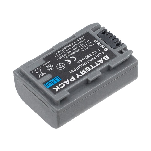 Аккумулятор NP-FP50 для видеокамеры Sony - 850mAh