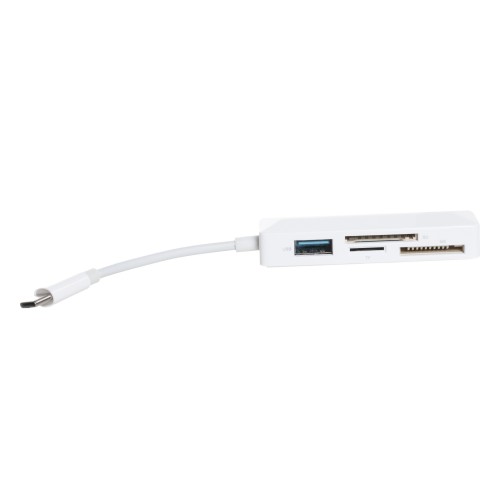 Адаптер Type-C - USB + MS + SD + TF для iPhone и iPad (Type-C to USB Adapter)