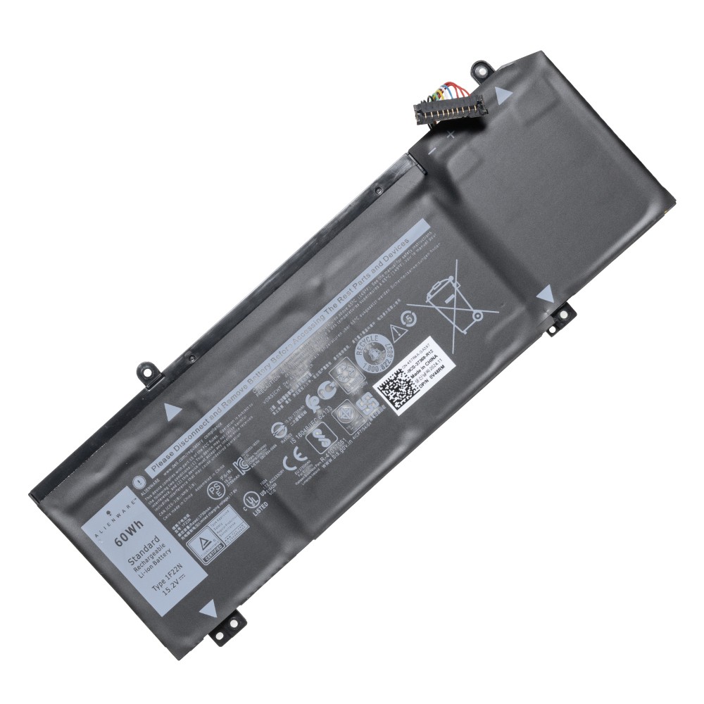 Аккумулятор 1F22N для Dell