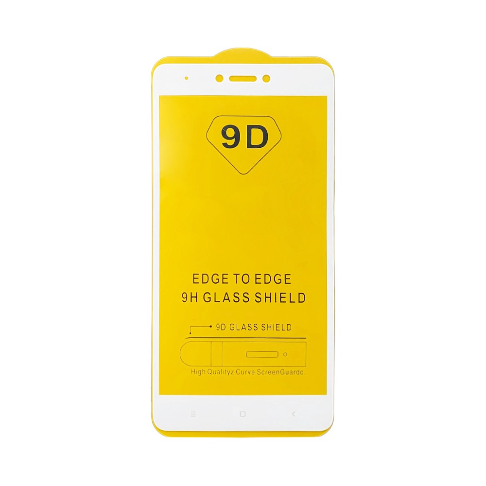 Защитное стекло Xiaomi Redmi Note 4X - белое