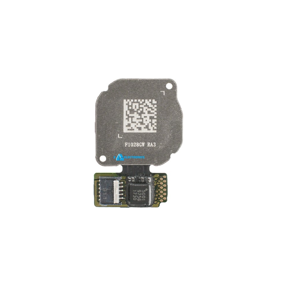 Датчик (плата) сканера отпечатка пальца Huawei P20 Lite - черный