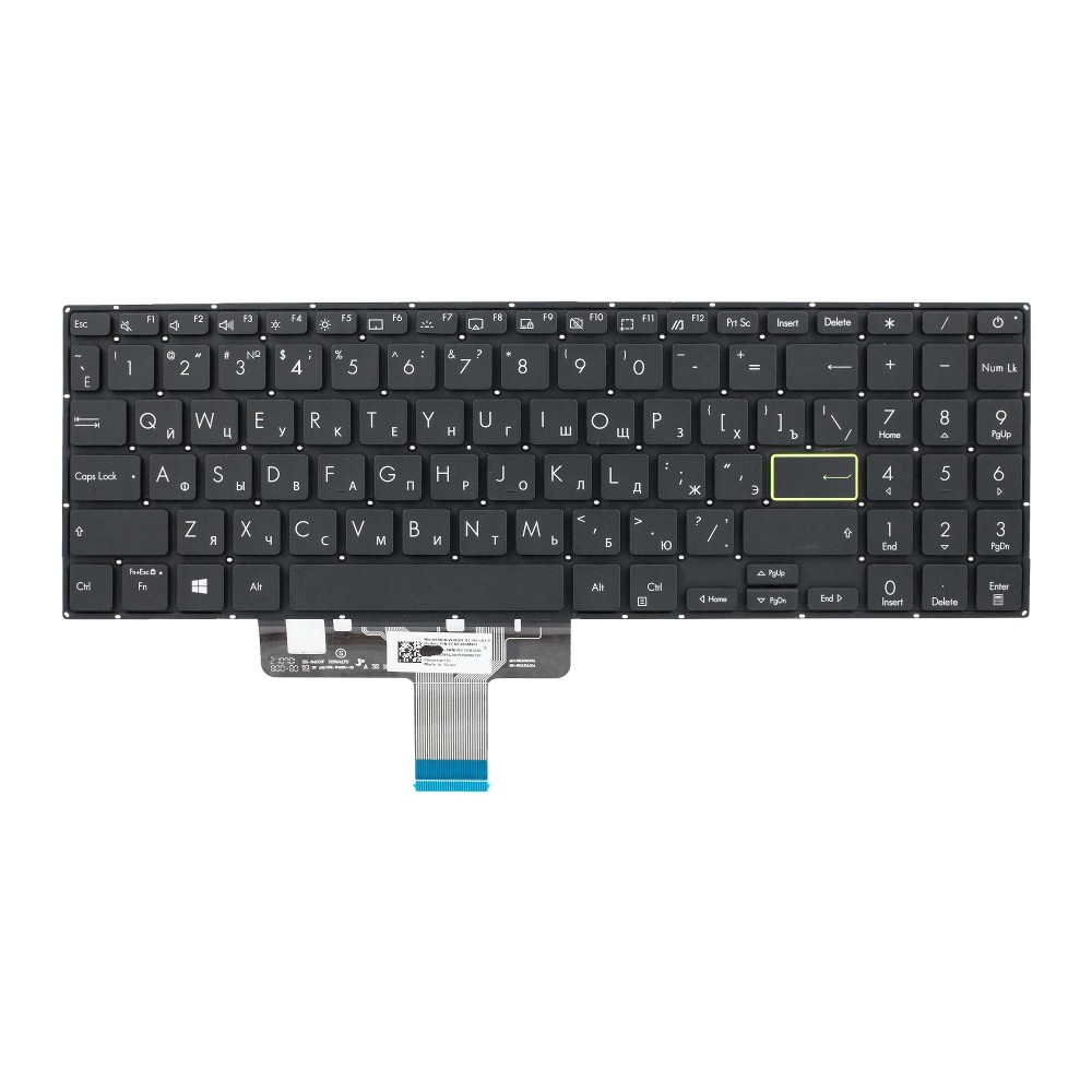 Клавиатура для Asus VivoBook S533EA с подсветкой