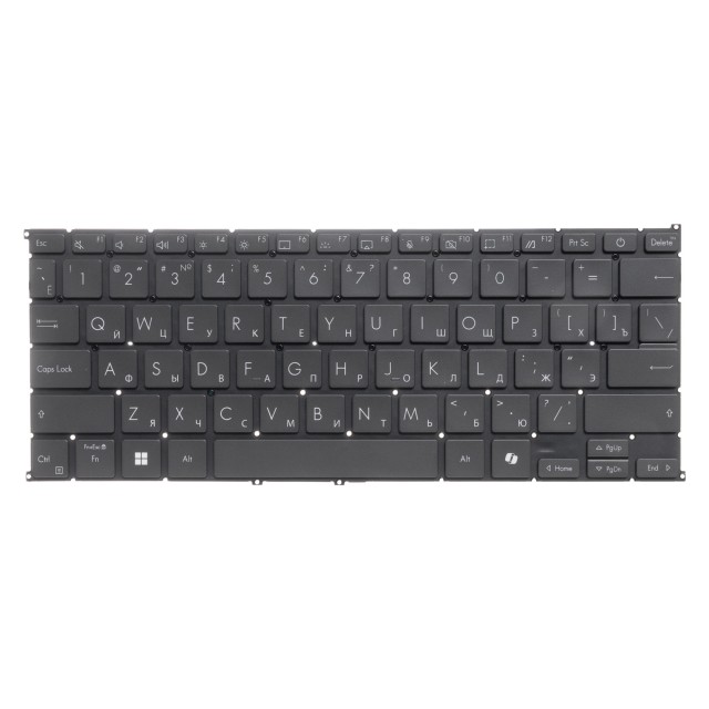 Клавиатура для ноутбука Asus Zenbook S13 OLED UX5304MA с подсветкой (Copilot key)